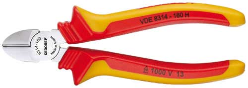 GEDORE VDE-Seitenschneider 8314 GEDORE VDE-Seitenschneider 8314 454 VDE isoliert