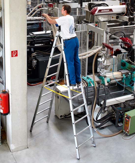 Anwendung Zarges Bockleitern Anwendung Zarges Bockleitern