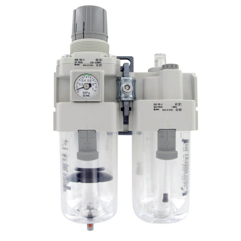 Kombinierte Wartungseinheit AC40A-F04E-B Ansicht 1 Kombinierte Wartungseinheit AC40A-F04E-B Ansicht 2