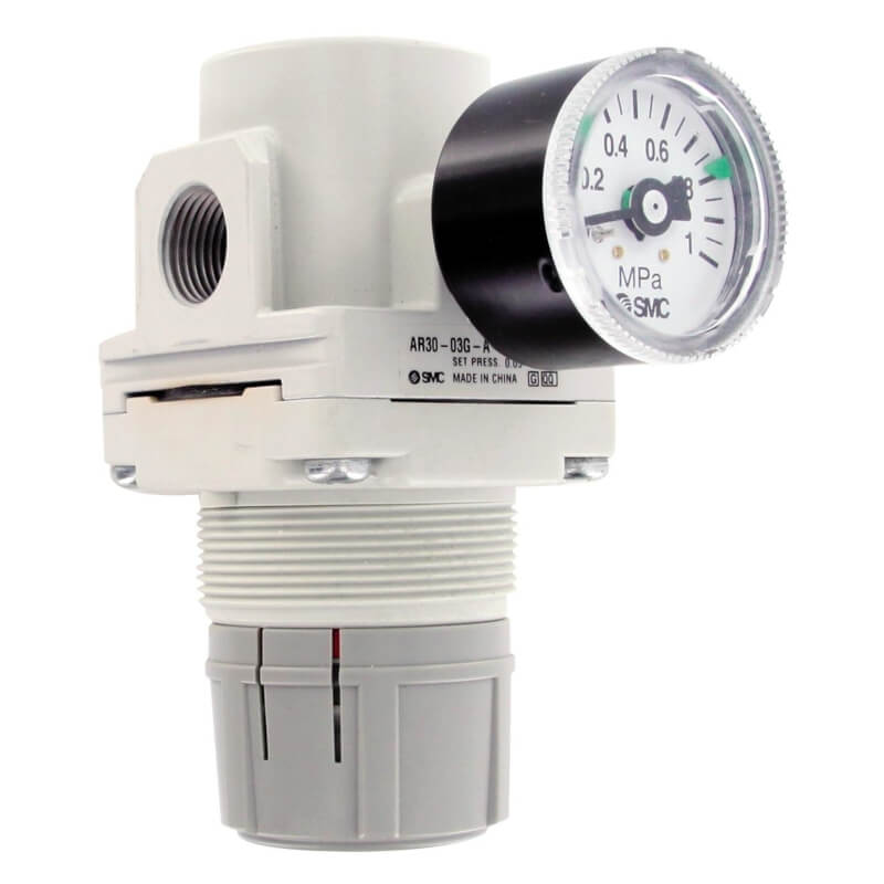 Druckregler AR20-F02E-B Ansicht 1 Druckregler AR20-F02E-B Ansicht 2