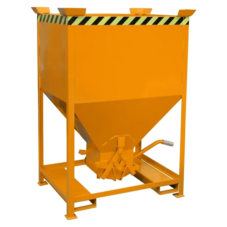 Bauer Silobehälter SG – Stapler-Anbaugerät mit Scherenverschluss