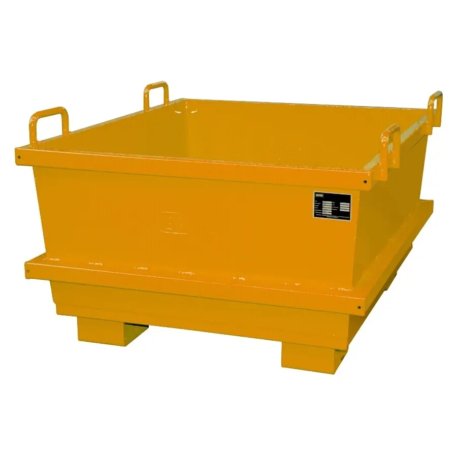 Universalcontainer UC 500, RAL 2000 Gelborange Ansicht 1 Universalcontainer UC 500, RAL 2000 Gelborange Ansicht 2