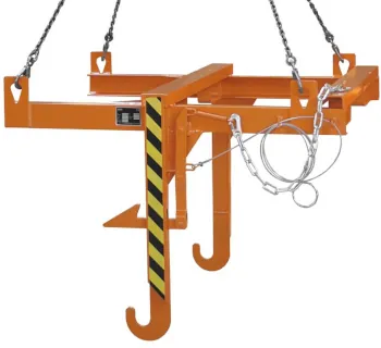 Bauer Kipptraverse Baustoffbehälter BBT Bauer Kipptraverse Baustoffbehälter BBT 470 1000 dm³