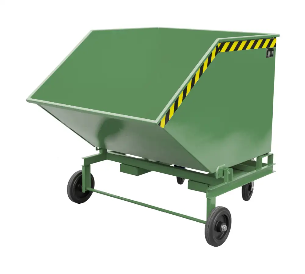 Kastenwagen KW-ET 1000 Resedagrün Ansicht 1 Kastenwagen KW-ET 1000 Resedagrün Ansicht 2