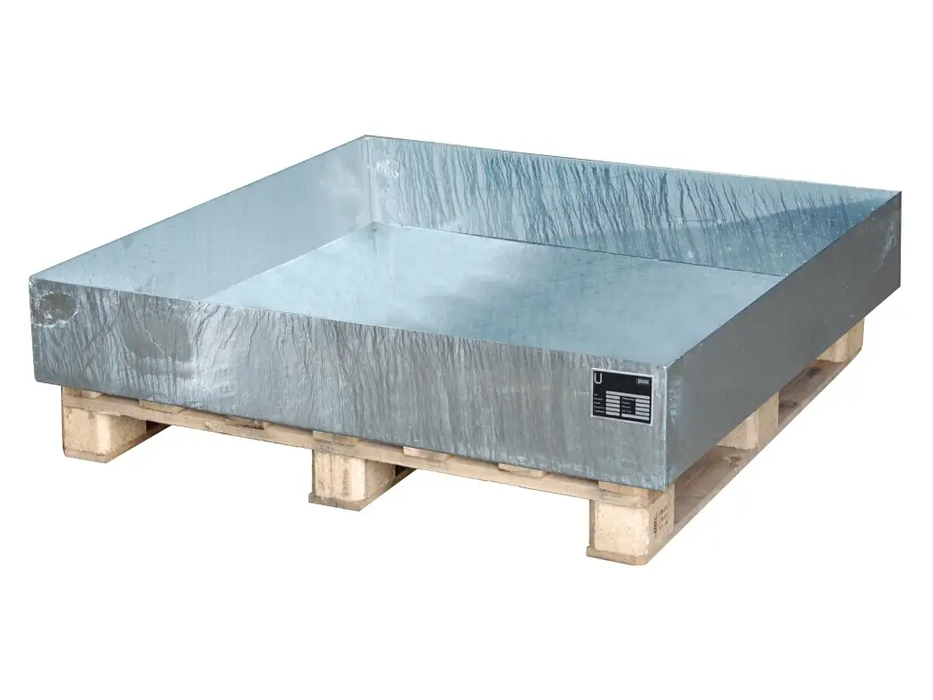 Auffangwanne SERIE 2000 2027, feuerverzinkt Ansicht 1 Auffangwanne SERIE 2000 2027, feuerverzinkt Ansicht 2