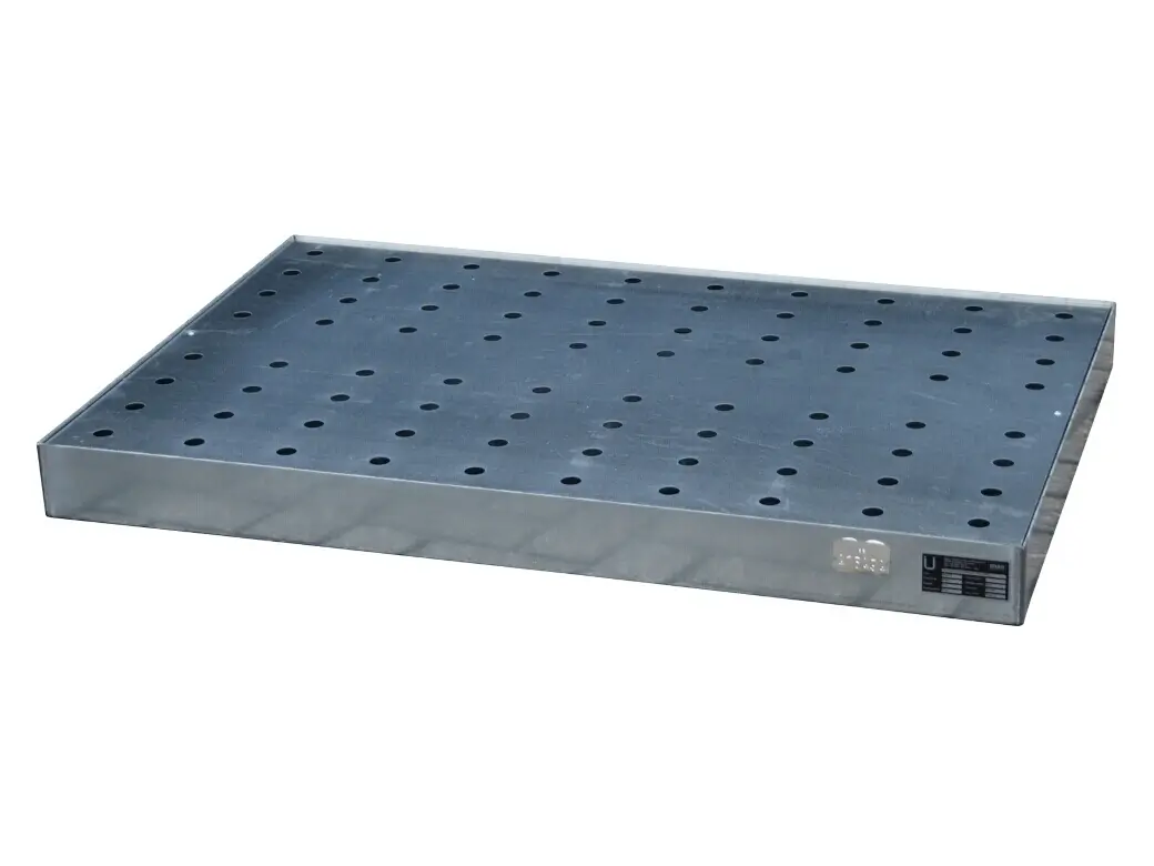 Kleingebindewannen KGW-P 3, verzinkt Ansicht 3 Kleingebindewannen KGW-P 3, verzinkt Ansicht 2