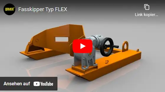 Video Bauer Fasskipper Typ FLEX