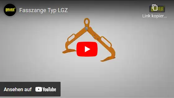 Video Bauer Fasszange LGZ