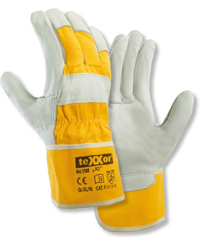 Texxor Leder-Handschuhe K2, Typ 1108  8 