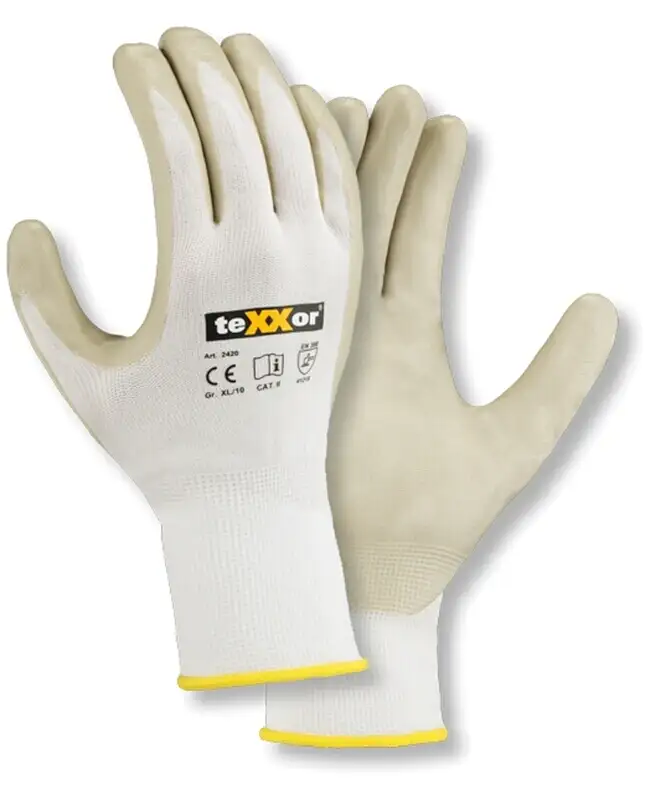 Texxor Nylon-Strickhandschuhe Typ 2420  7 