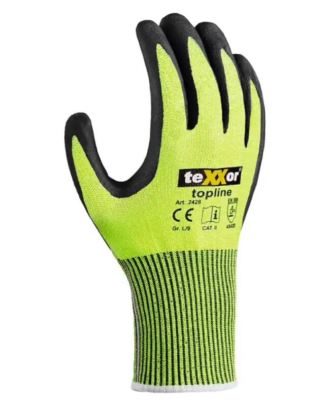 Schnittschutz-Strickhandschuhe 2428 Schaubild 1