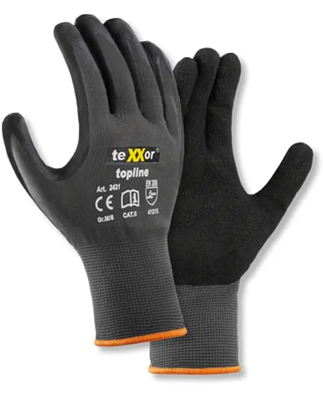 Texxor Nylon-Strickhandschuhe Typ 2431  7 