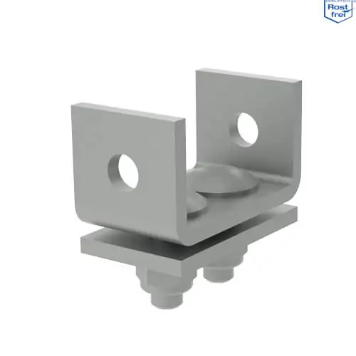 Endanschlag für C-Schiene Ansicht 1 Endanschlag für C-Schiene Ansicht 2