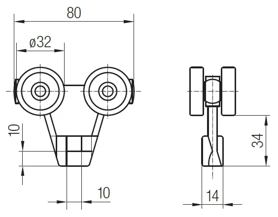 Wampfler Zubehör für das C-Schienensystem 240