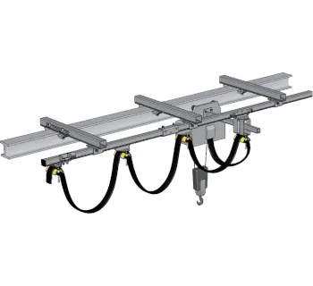 Wampfler C-Schienen Set mit Flachkabel Wampfler C-Schienen Set mit Flachkabel 11 230