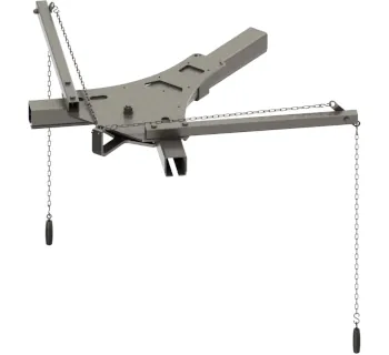 Wampfler Klappweiche 90° - mit Kette 1354 40 x 40 