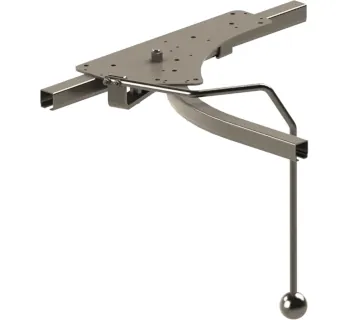 Wampfler Klappweiche 45° - mit Gestänge 1354 40 x 40 