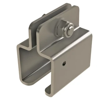 Wampfler Schienenhalter - zweiteilig Wampfler Schienenhalter - zweiteilig 40 x 40