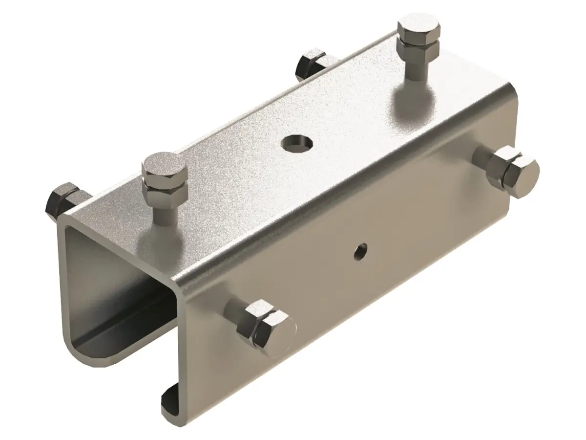 Wampfler Schienenverbinder - einfache Ausf. 1354 40 x 40 