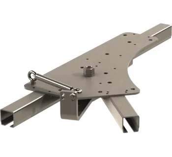 Wampfler Zungenweiche 45° 1354 40 x 40 