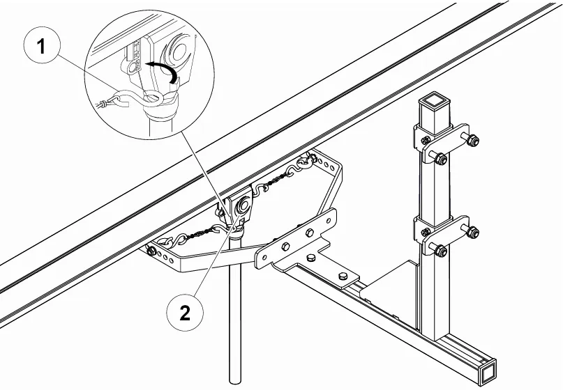 Kettenmitnehmer inkl. Konsole