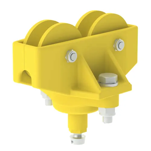 Conductix-Wampfler Seil-Leitungswagen mit Kugelgelenk, 2-rollig (Programm 0210)