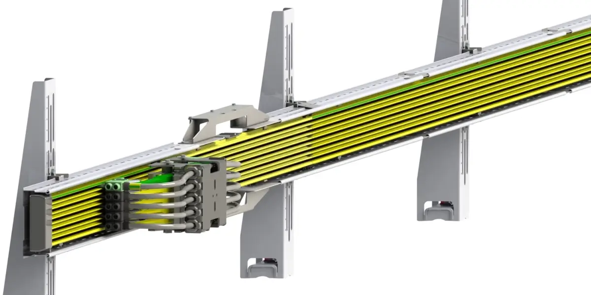 Conductix-Wampfler ProShell Systemaufbau Conductix-Wampfler ProShell Systemaufbau