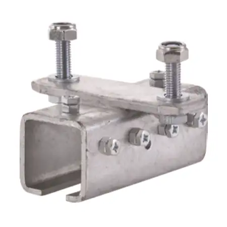 Schienenhalter Verbinder f. bauseitige Struktur Ansicht 1 Schienenhalter Verbinder f. bauseitige Struktur Ansicht 2