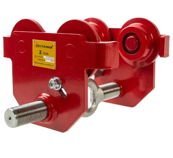 DELTA Laufkatze mit Handfahrwerk RED DELTA Laufkatze mit Handfahrwerk RED 500