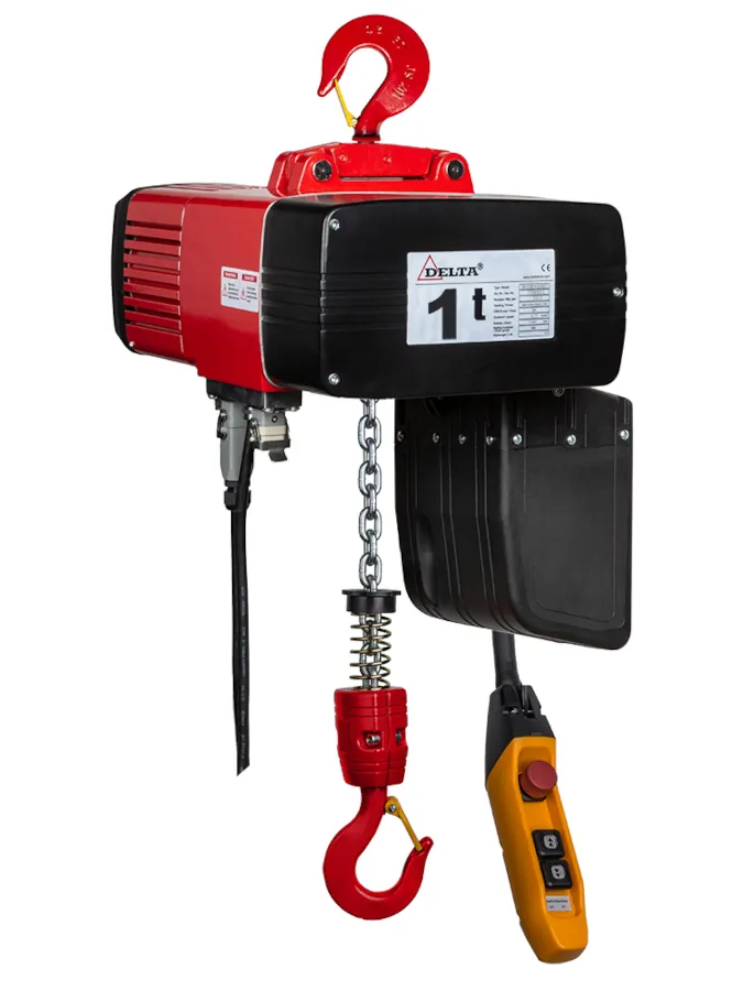 Elektrokettenzug DE H 1 t Ansicht 1 Elektrokettenzug DE H 1 t Ansicht 2