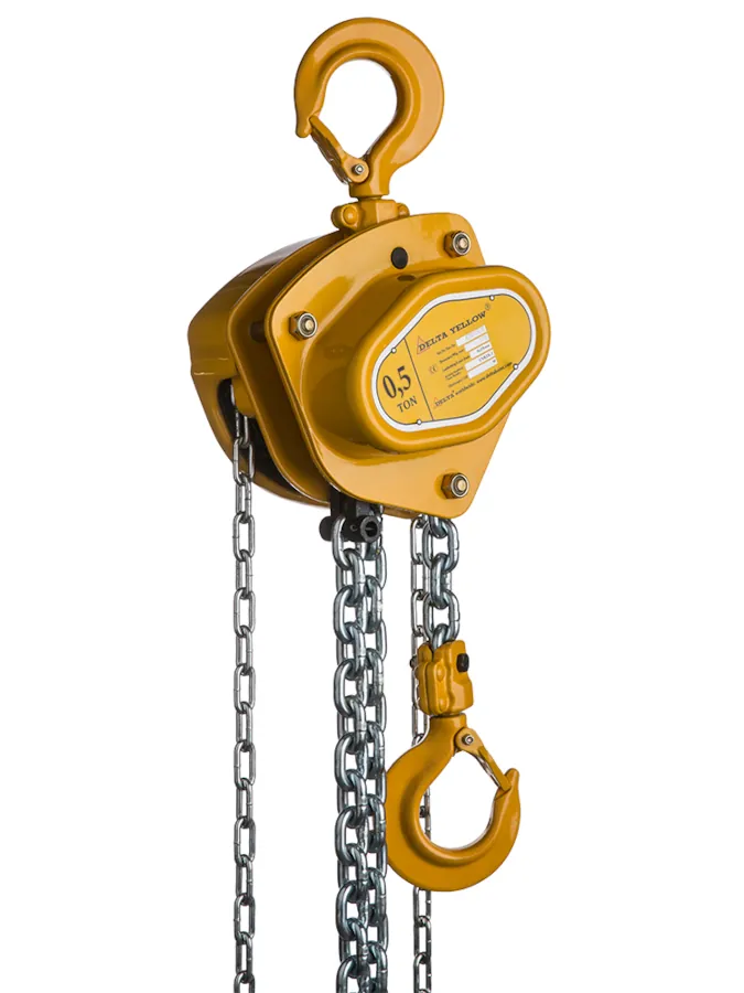 DELTA Stirnradkettenzug Yellow 35 500 kg