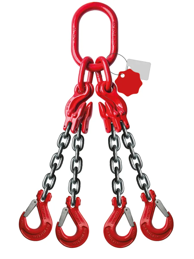 DELTA 4-str. Kettengehänge mit verz. Kette DELTA 4-str. Kettengehänge mit verz. Kette 8-6