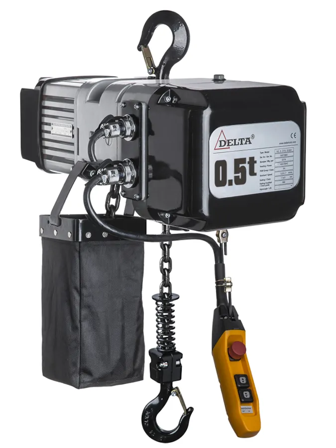 Elektrischer Kettenzug SG DTS 0.5 Ansicht 1 Elektrischer Kettenzug SG DTS 0.5 Ansicht 2