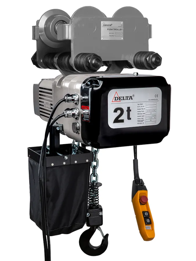 Elektrischer Kettenzug SG DTY 2.0 2-Geschw. Ansicht 1 Elektrischer Kettenzug SG DTY 2.0 2-Geschw. Ansicht 2