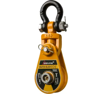 DELTA Kloben mit Schäkel DELTA Kloben mit Schäkel 2000