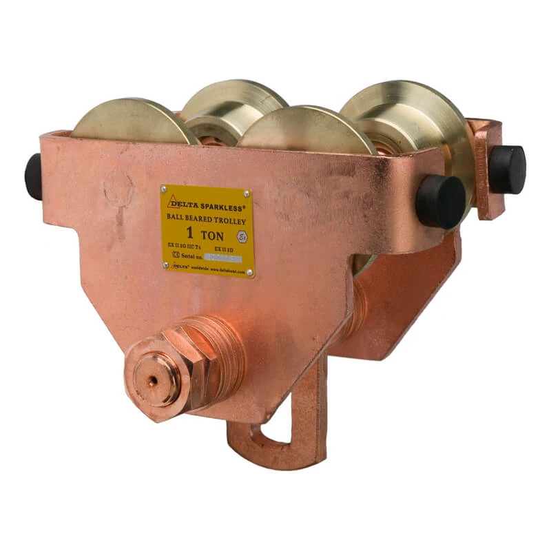 Funkenfreies Rollfahrwerk 20t Ansicht 1 Funkenfreies Rollfahrwerk 20t Ansicht 2