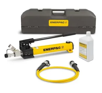 Enerpac Set mit Pumpe und Schlauch   