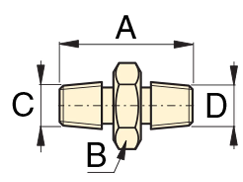 Enerpac Verschraubung FZ-1608 Maßblatt