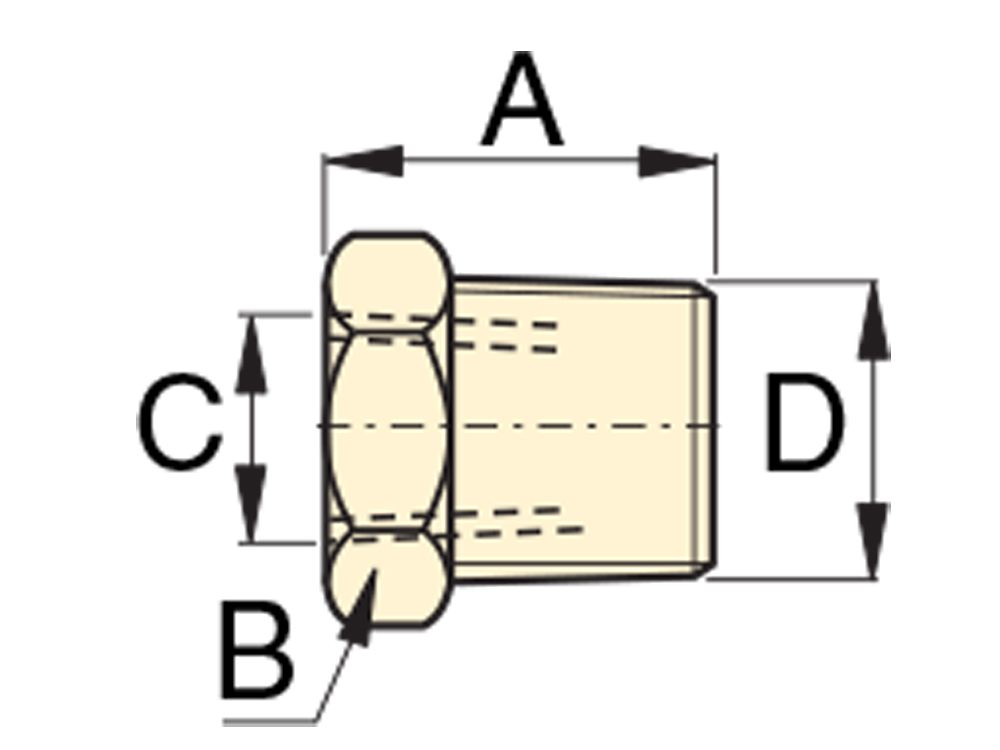 Enerpac Verschraubung BFZ-16301 Maßblatt