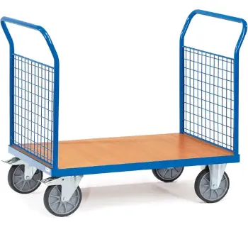 fetra Doppel-Stirnwandwagen Gitter  500 