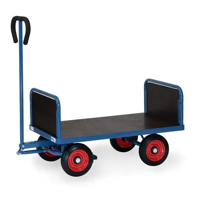 Handwagen mit 2 Stirnwänden 4021V Ansicht 1 Handwagen mit 2 Stirnwänden 4021V Ansicht 2