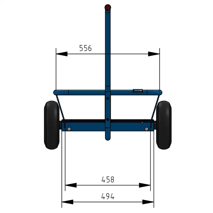Fetra Handwagen mit wasserfestem Boden Fetra Handwagen mit wasserfestem Boden