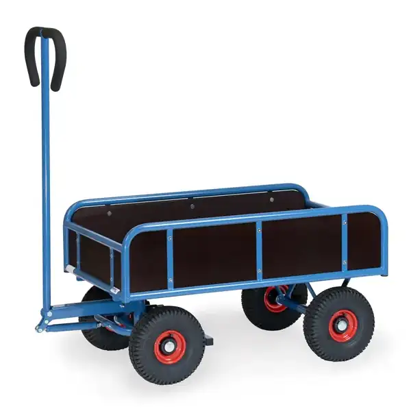 Handwagen mit 4 Wänden 4122L Ansicht 1 Handwagen mit 4 Wänden 4122L Ansicht 2