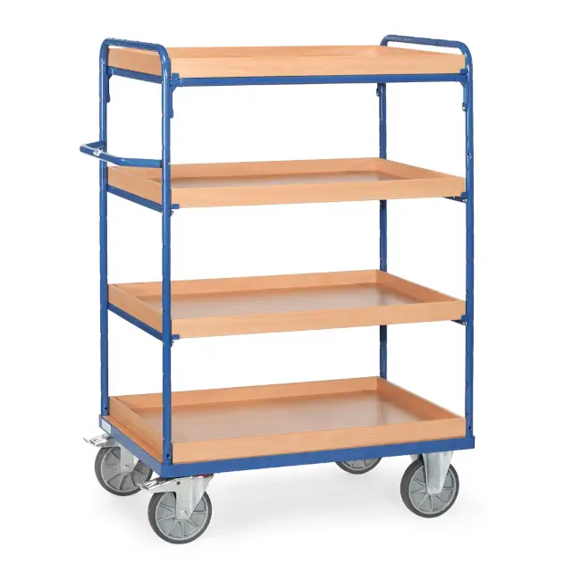 fetra Etagenwagen mit Kästen 488 500 kg