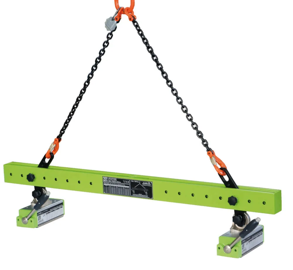 Flaig Lasthebemagnettraverse FX-LT (Systemansicht)