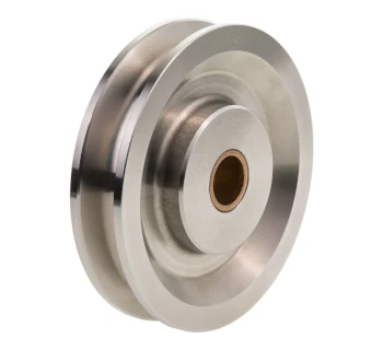 Frank Seilrolle VSR aus Edelstahl 130 6 mm