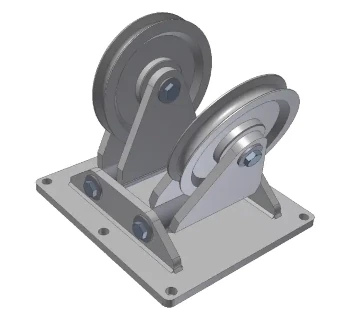 Frank Rollenbock VSZ aus Edelstahl  6 