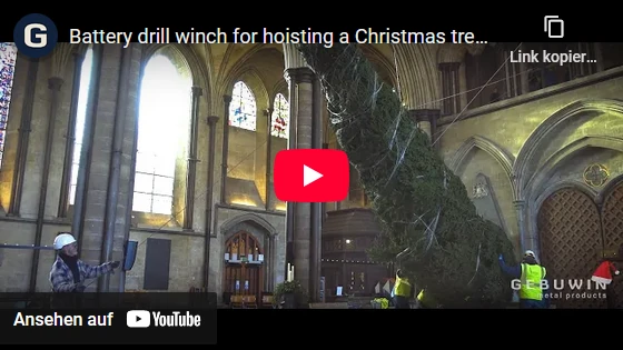 Video: Akkuschrauber-Winde WA200 von Gebuwin