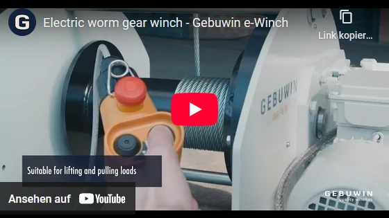 Video: Elektroseilwinde e-Winch Funktion von Gebuwin
