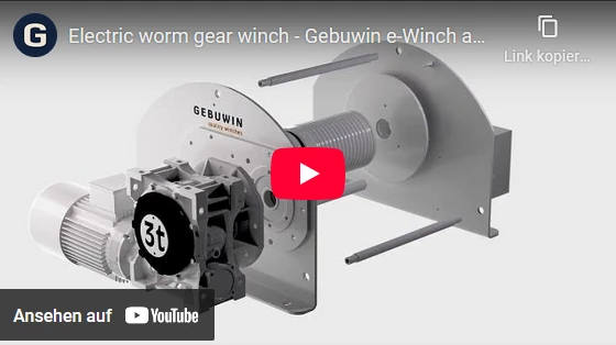 Video: Elektroseilwinde e-Winch von Gebuwin